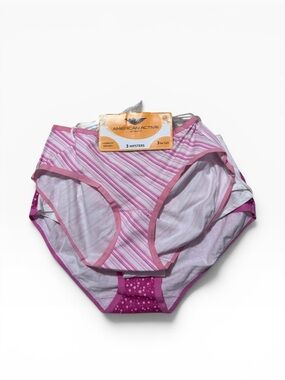 American Active Hipsters 3‑Pack NWT | 100% Cotton Underwear | Size 7 / Large